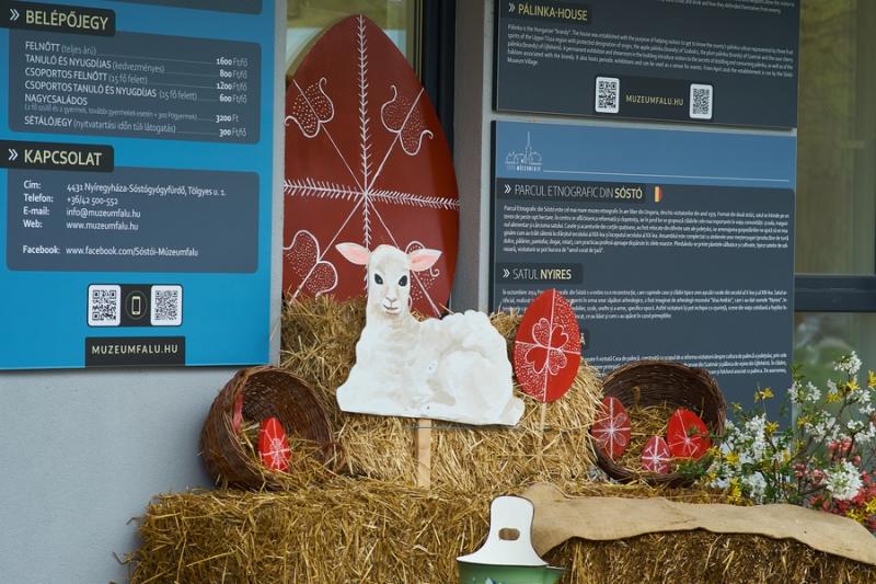 Hagyományos húsvéti tojásfestés a múzeumfaluban 2022