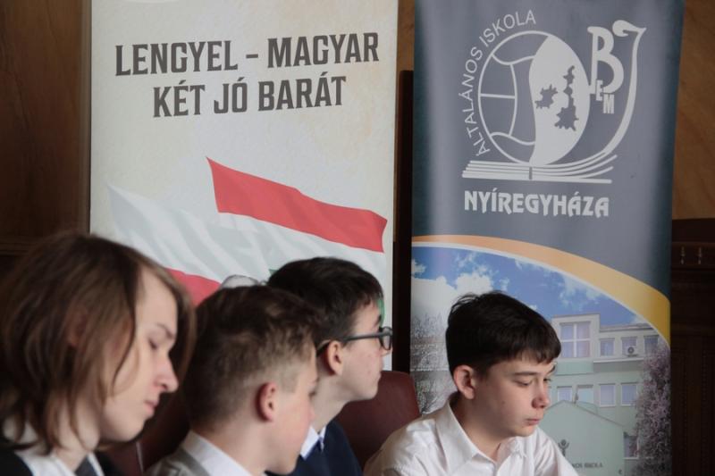 Iskolai vetélkedő a lengyel-magyar barátságról 2023