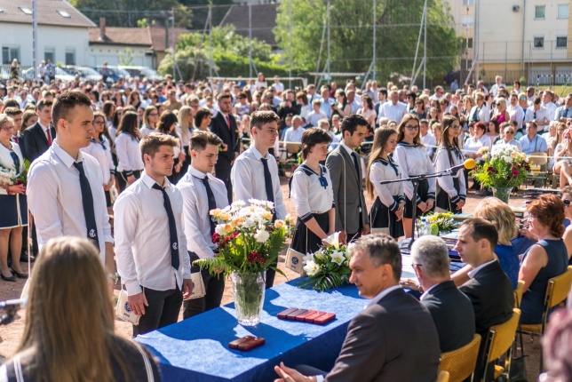 Ballagás a Vasvári Pál Gimnáziumban 2. - Fotó Kohut Árpád