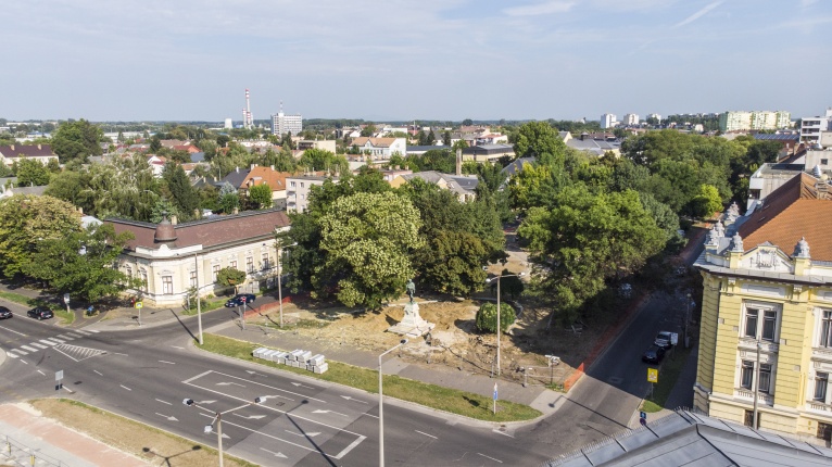 Bessenyei és Benczúr tér a magasból - Fotó Kohut Árpád