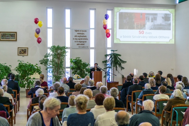 50 éves a Sóstói Szivárvány Idősek Otthona - fotó Kohut Árpád