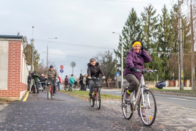 Bicikli út átadás - fotó Kohut Árpád