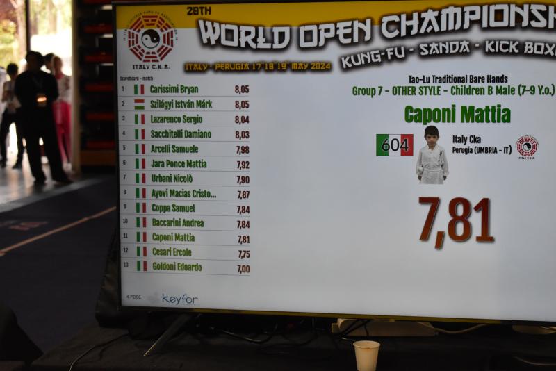 20th World Open Championship