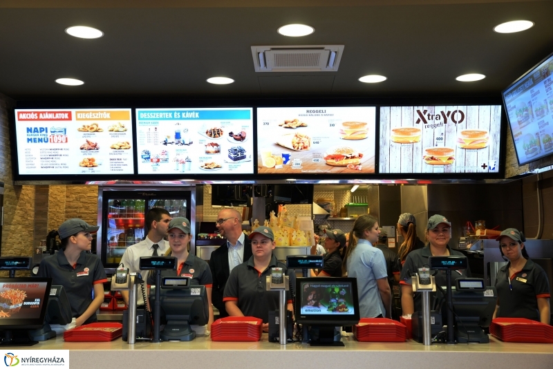 Burger King étterem nyílt Nyíregyházán