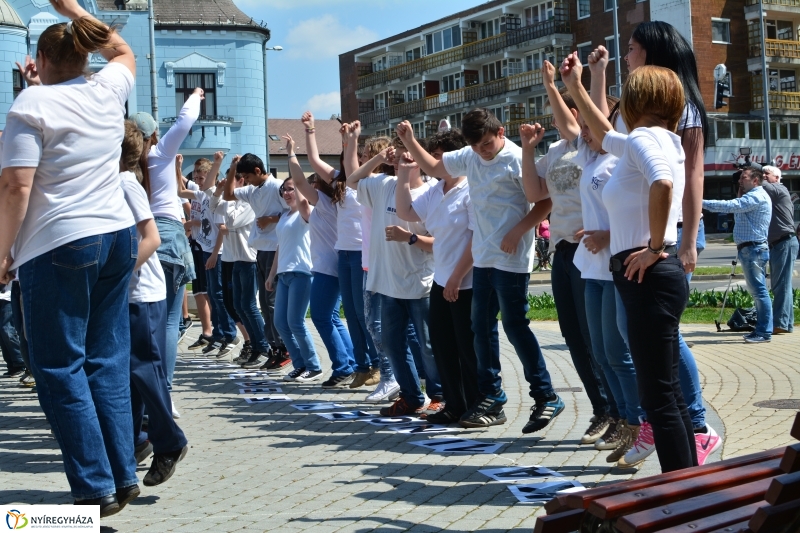 Flash Mob a Nyíregyházán 