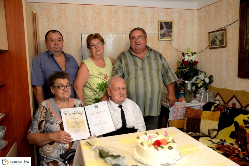 Magyar János köszöntése 90.születésnapja alkalmából