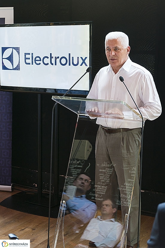 Electrolux szülinap fővárosi sajtótájékoztatóval