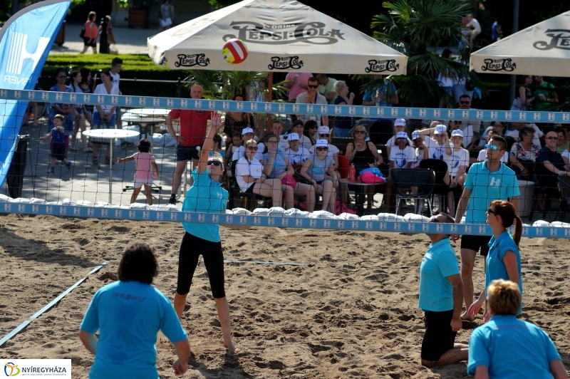 5. amatőr strandröplabda verseny a belvárosban
