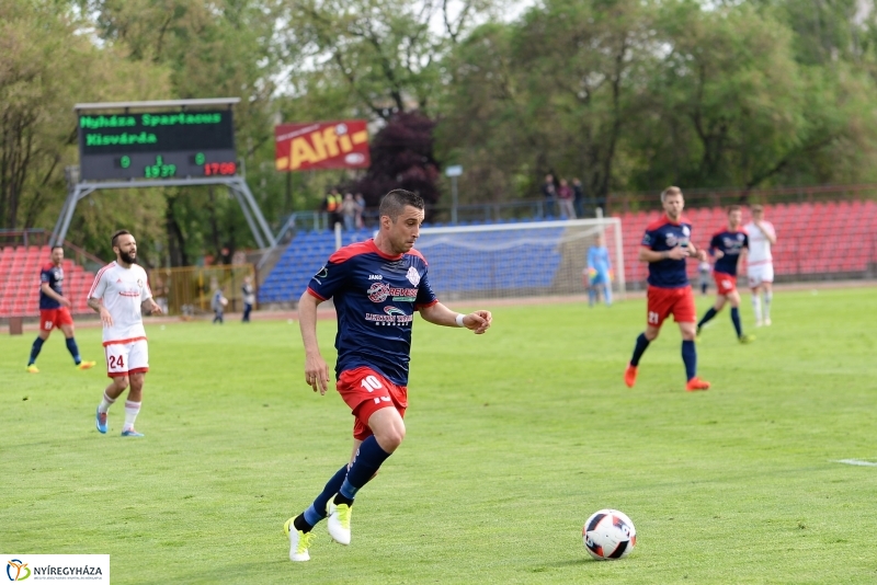 Szpari-Kisvárda labdarúgó mérkőzés
