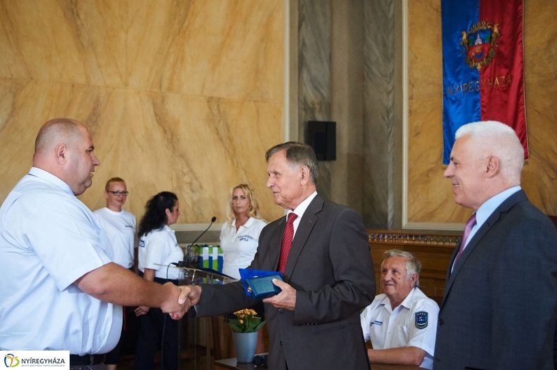 Polgárőrök kitüntetése - fotó Szarka Lajos