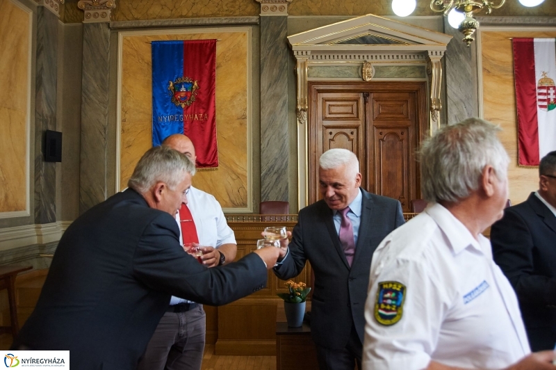 Polgárőrök kitüntetése - fotó Szarka Lajos