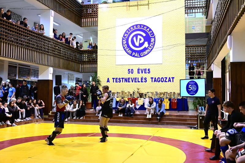 50 éves a testevelési tagozat a Nyíregyházi Vasvári Pál Gimnáziumban