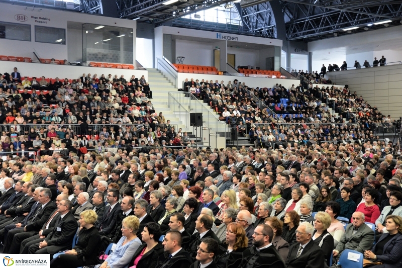 Reformátusok találkozója a Continentál Arénában - fotó Trifonov Éva