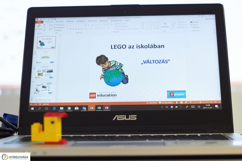 LEGO Education az egyetemen - fotó Szarka Lajos