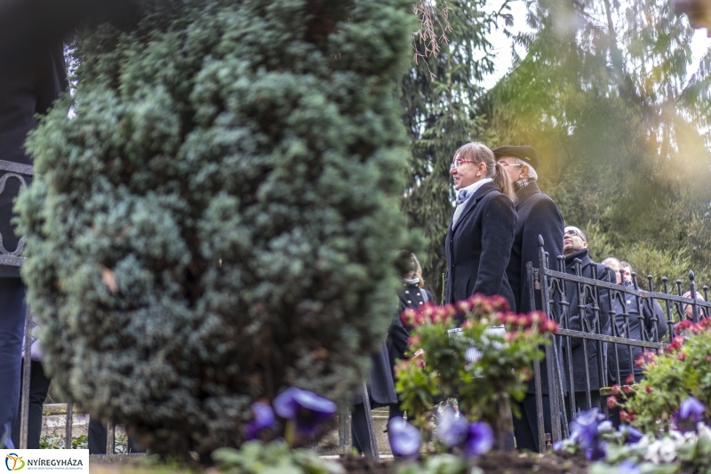 Emlékünnepség az Északi temetőben - fotó Kohut Árpád