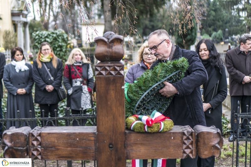 Emlékünnepség az Északi temetőben - fotó Kohut Árpád