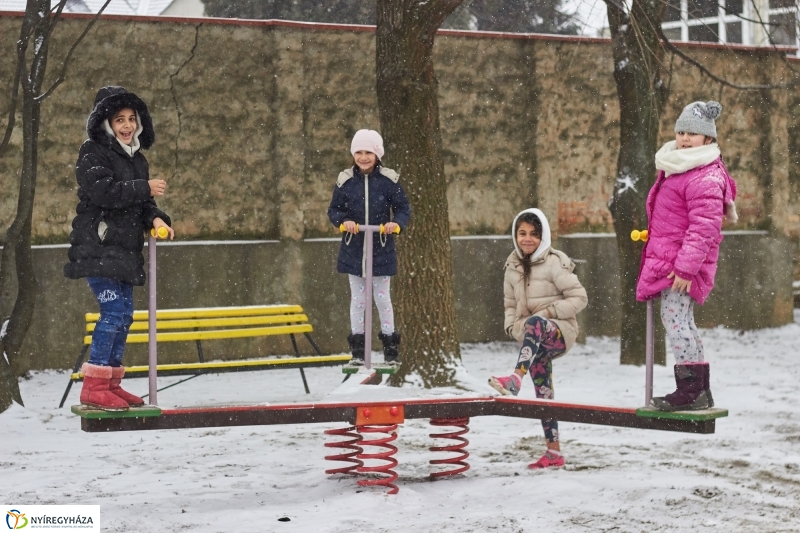 Hideg csata a Bem iskolában - fotó Szarka Lajos