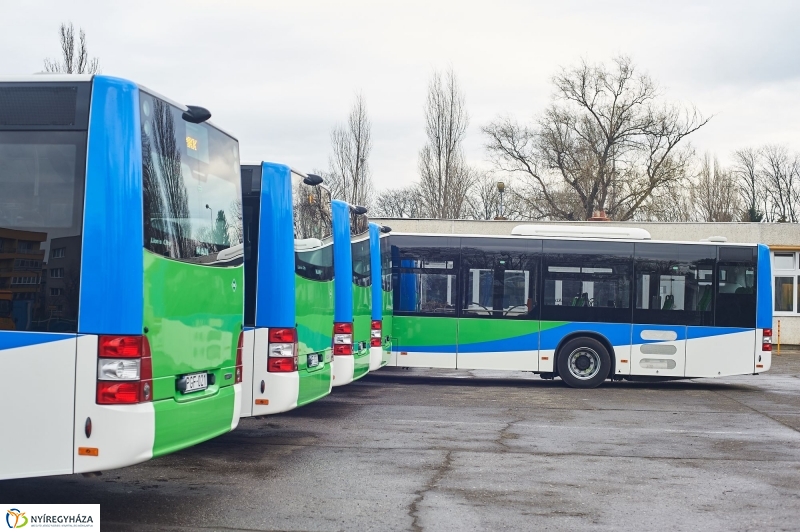 Vonalbejárás az új buszokkal - fotó Szarka Lajos