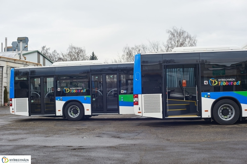 Vonalbejárás az új buszokkal - fotó Szarka Lajos