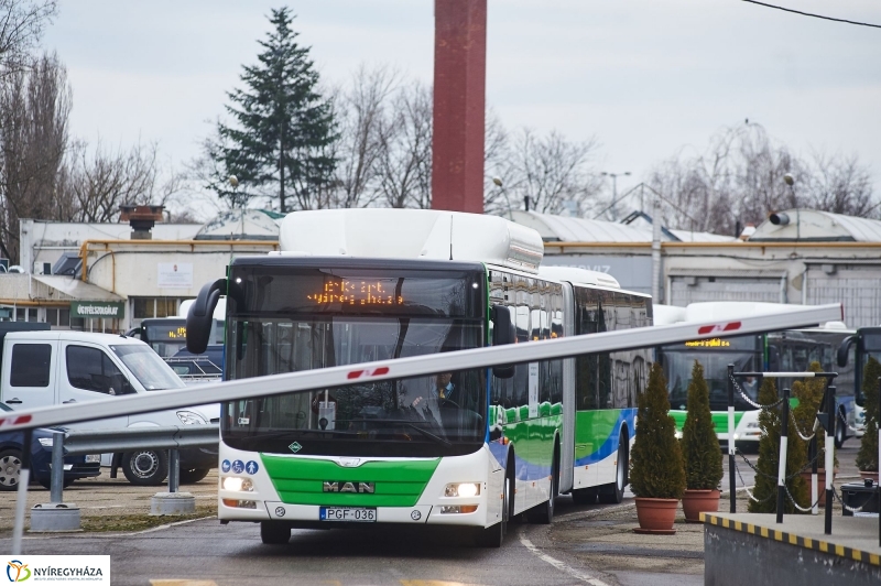 Vonalbejárás az új buszokkal - fotó Szarka Lajos