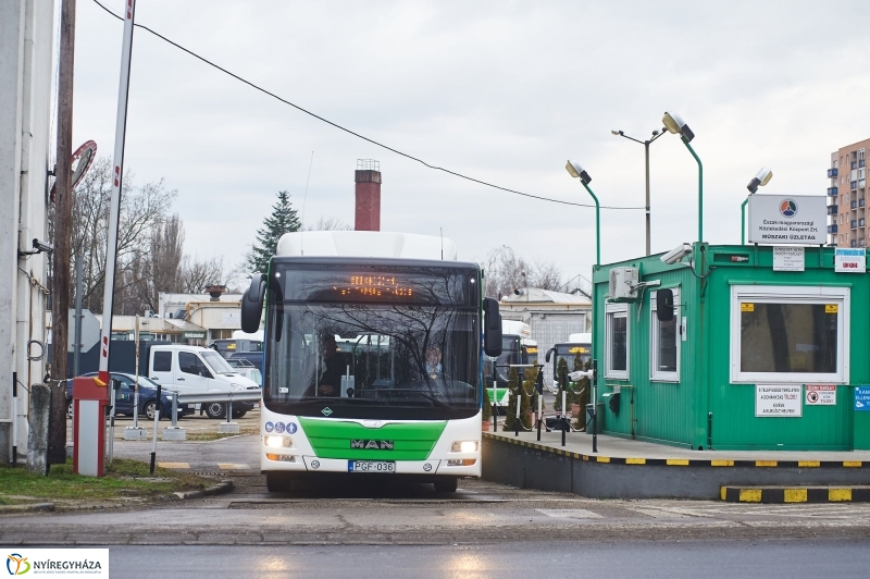 Vonalbejárás az új buszokkal - fotó Szarka Lajos