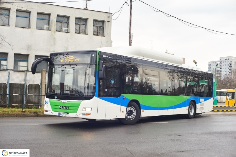 Vonalbejárás az új buszokkal - fotó Szarka Lajos