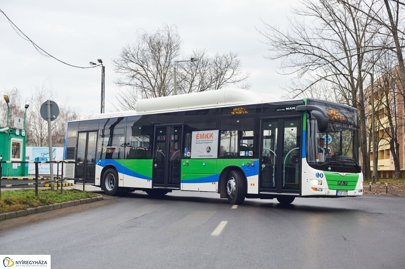 Vonalbejárás az új buszokkal - fotó Szarka Lajos