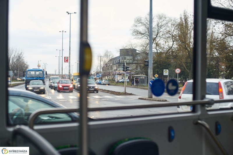 Vonalbejárás az új buszokkal - fotó Szarka Lajos