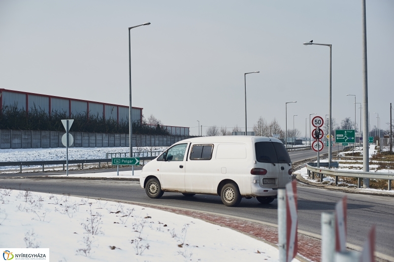 Nyugati elkerülő út alapkőletétele - fotó Szarka Lajos