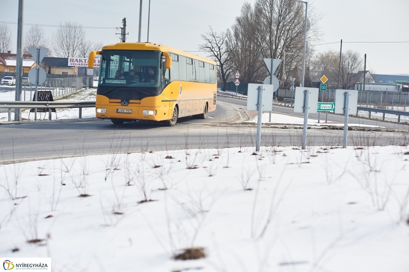 Nyugati elkerülő út alapkőletétele - fotó Szarka Lajos