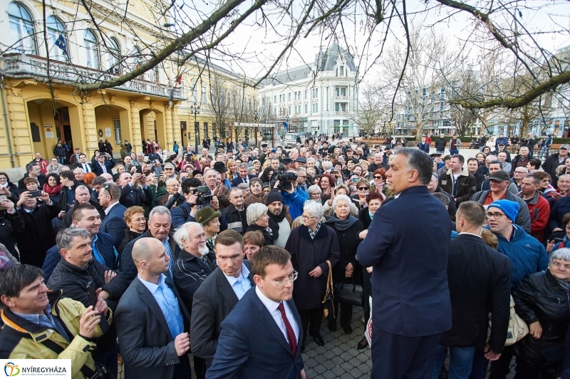 Orbán Viktor Nyíregyházán 20180312 - fotó Szarka Lajos