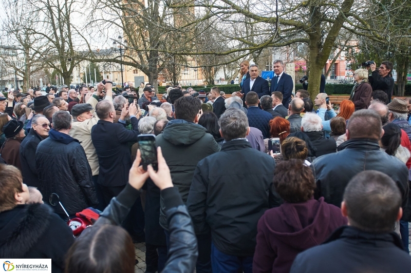 Orbán Viktor Nyíregyházán 20180312 - fotó Szarka Lajos