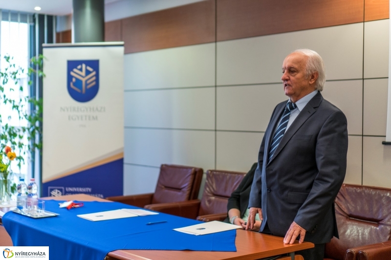 Megállapodást írtak alá a Nyíregyházi Egyetemen - fotó Kohut Árpád