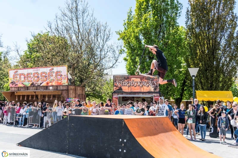 Bmx bemutató a Hello Nyíregyházán - fotó Kohut Árpád