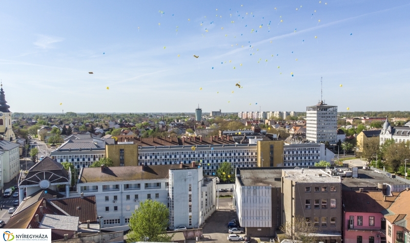 Hello Nyíregyháza a magasból - fotó Kohut Árpád