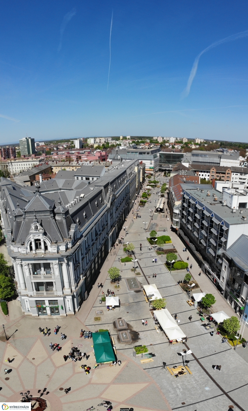 Hello Nyíregyháza a magasból - fotó Kohut Árpád