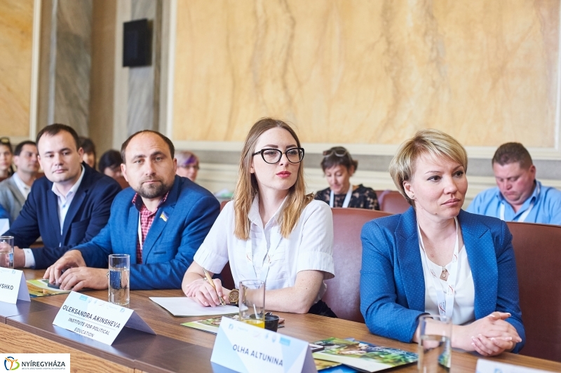 Ukrán delegáció a Városházán - fotó Szarka Lajos