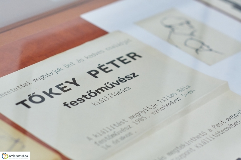 Tőkey Péter kiállítás a múzeumban - fotó Szarka Lajos