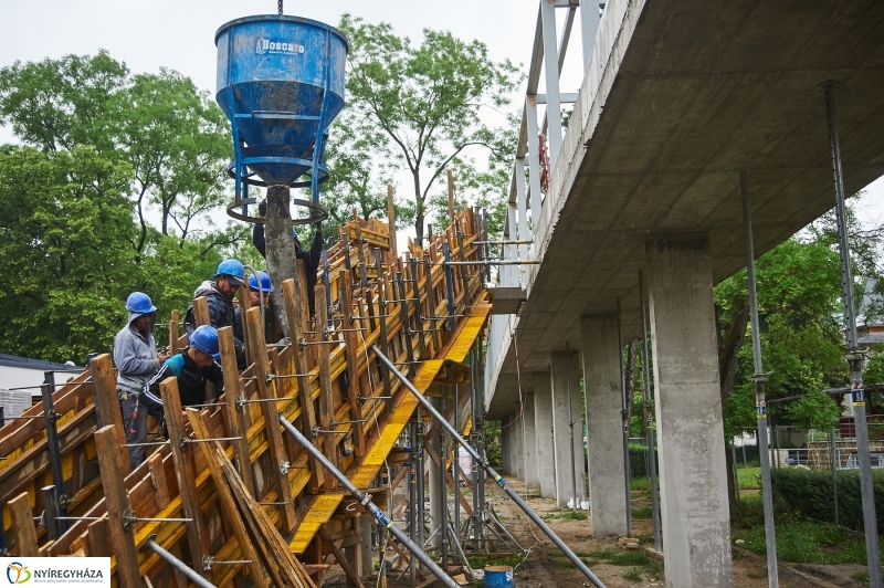 Hotel Sóstó SPA híd munkálatok 20180516 - fotó Szarka Lajos