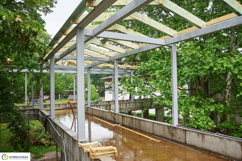 Hotel Sóstó SPA híd munkálatok 20180516 - fotó Szarka Lajos