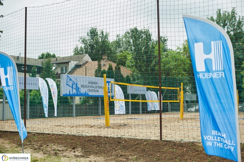 Hübner Beach Volleyball Centrum átadó - fotó Szarka Lajos