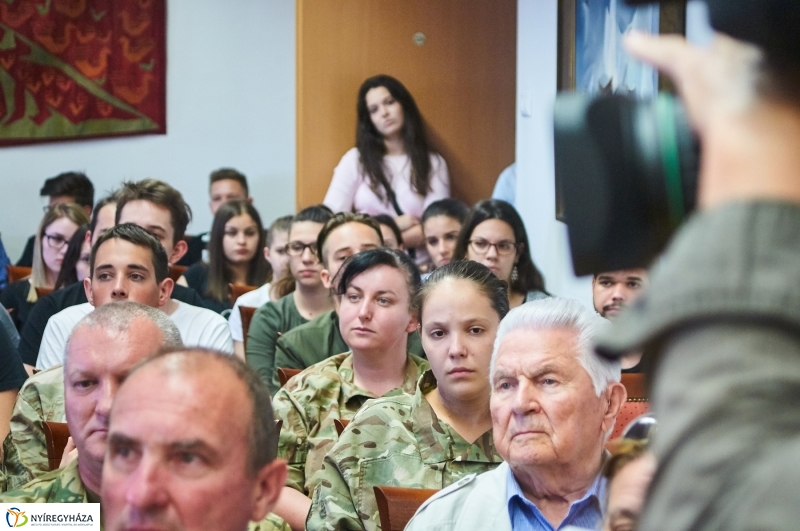 Honvédségi előadás a múzeumban - fotó Szarka Lajos