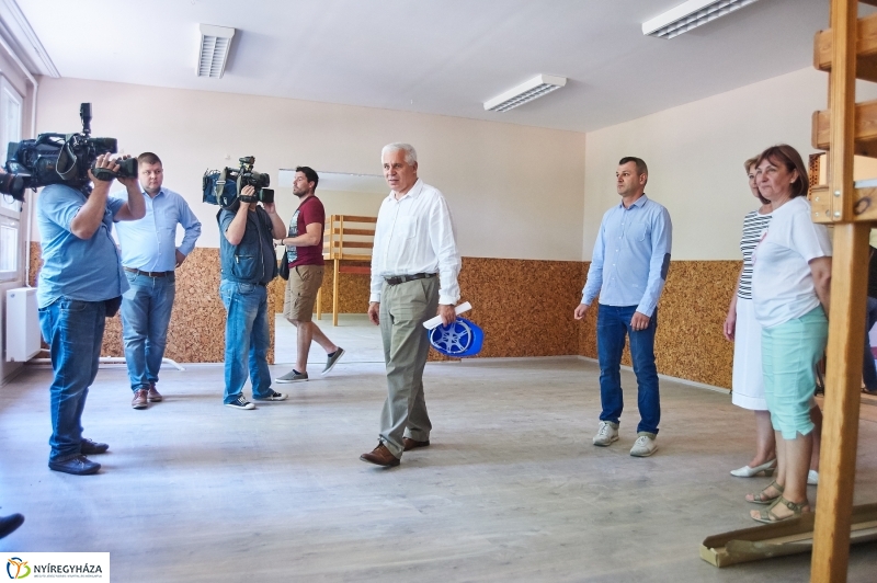 Helyszíni szemle a városmajori óvodában - fotó Szarka Lajos