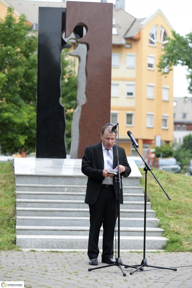 Holokauszt megemlékezés Nyíregyházán 2018 - fotó Trifonov Éva