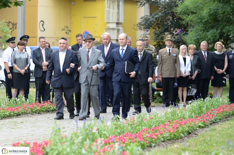 Holokauszt megemlékezés Nyíregyházán 2018 - fotó Trifonov Éva