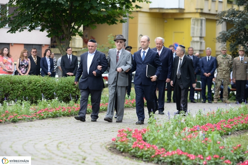 Holokauszt megemlékezés Nyíregyházán 2018 - fotó Trifonov Éva