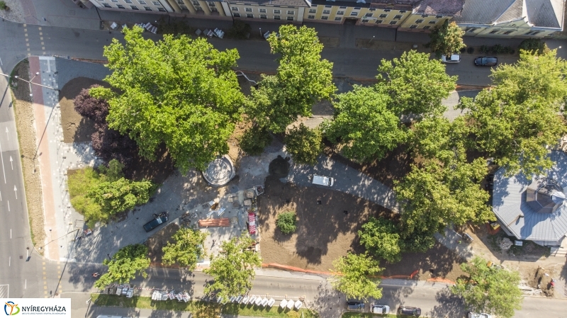 Bessenyei és Benczúr tér a magasból - Fotó Kohut Árpád