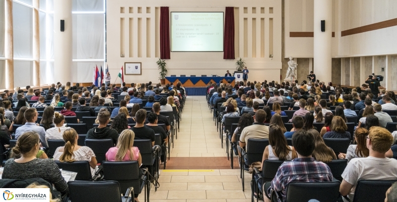 Előadás a beiratkozásról a Nyíregyházi Egyetemen - Fotó Kohut Árpád