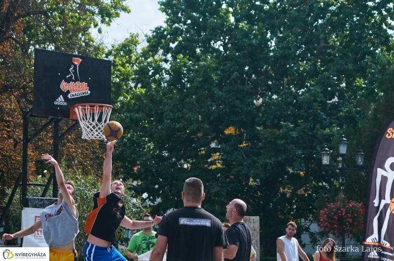 Streetball a belvárosban - fotó Szarka Lajos