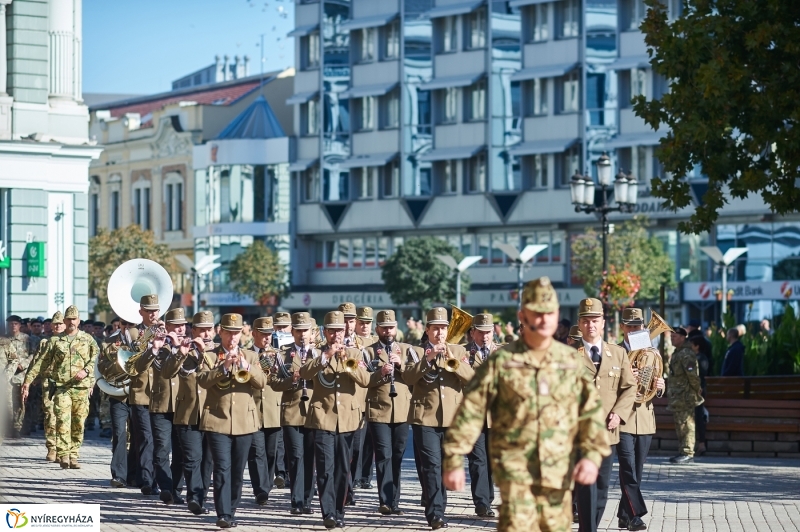 Csapatzászló adományozási ünnepség 1 - fotó Szarka Lajos